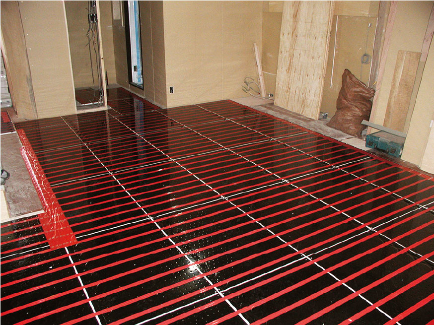 施工事例 東京都港区 A様邸 株式会社エコミナミ 環境に優しい床暖房